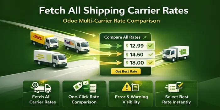 [odoo_get_all_carrier_rates] Odoo Get All Shipping Carrier Rates | Multi Carrier Shipping Rates