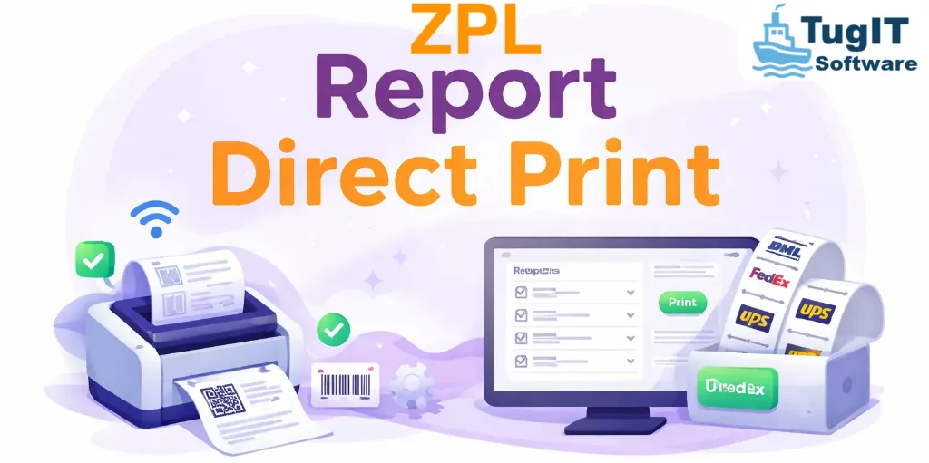 [qz_tray_report] Product Label & ZPL Report Direct Print via QZ Tray